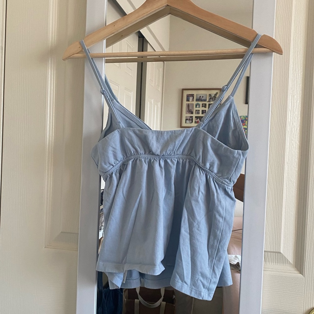 Aritzia LouLou Camisole Blue XS - Picture 2 of 4